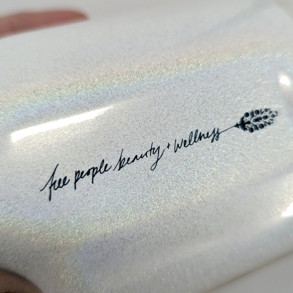 Free People x Corkcicle Opal White Insulated Wine Travel Tumbler Cup Prismatic